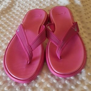 Nike Ultra Celso Pink Flip Flop Sandals